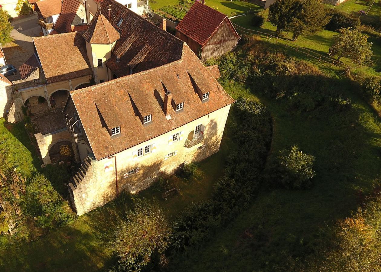 Geyer-Schloss Reinsbronn 克雷格林根 外观 照片